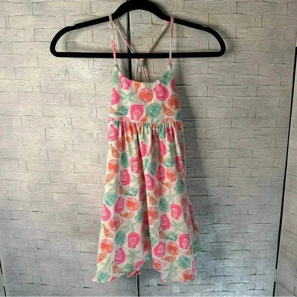 Tommy Bahama Girls‎ colorful seashells Kids dress coastal beach, travel girls
